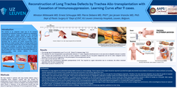 Preview of Reconstruction Of Long Trachea Defects By Trachea Allo-transplantation with Cessation of Immunosuppression. Learning Curve after 10 cases