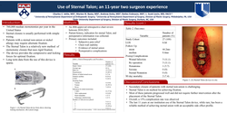 Preview of Reconstruction Of Sternal Nonunion Using The Sternal Talon System; An 11-year Experience