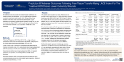 Thumbnail for Prediction Of Adverse Outcomes Following Free Tissue Transfer Using Lace Index For The Treatment Of Chronic Lower Extremity Wounds