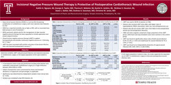 Thumbnail for Incisional Negative Pressure Wound Therapy Is Protective Of Postoperative Cardiothoracic Wound Infection