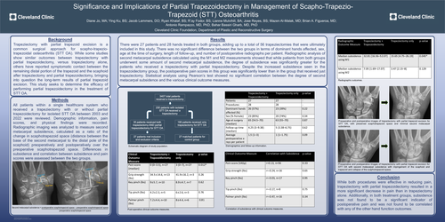 Preview of Significance And Implications Of Partial Trapezoidectomy In Management Of Scapho-Trapezio-Trapezoid (STT) Osteoarthritis
