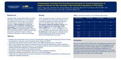 Preview of A Randomized Controlled Trial Evaluating The Outcomes For Closed Incision Negative Pressure Wound Therapy For Non-Traumatic Lower Extremity Amputations: A Pilot Study