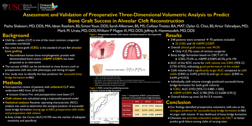 Preview of Assessment And Validation Of Preoperative Three-dimensional Volumetric Analysis To Predict Bone Graft Success In Alveolar Cleft Reconstruction