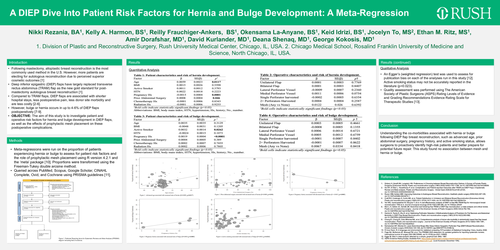 Preview of A DIEP Dive Into Patient Risk Factors for Hernia and Bulge Development: A Meta-Regression
