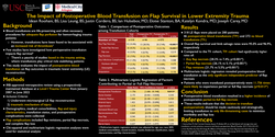 Preview of The Impact Of Perioperative Transfusion On Flap Survival In Lower Extremity Trauma