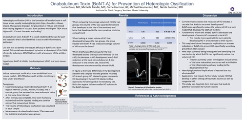 Preview of Botulinum Toxin Prevents Heterotopic Ossification In A Burn Mouse Model