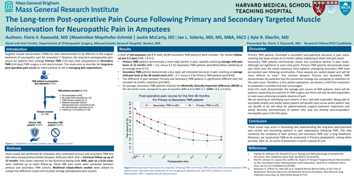 Preview of The Long-term Postoperative Pain Course Following Primary And Secondary Targeted Muscle Reinnervation In Amputees