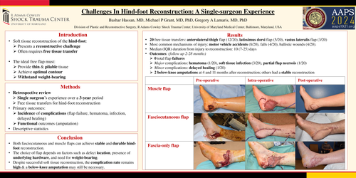 Preview of Challenges In Hind-foot Reconstruction: A Single-surgeon Experience