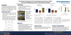 Preview of Biomechanical Comparison Of The Double Opposing Locking Loop (DOLL), Lim/Tsai And Modified Kessler Flexor Tendon Repair Techniques