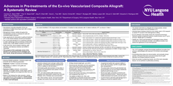 Thumbnail for Advances In Pre-treatments Of The Ex-vivo Vascularized Composite Allograft: A Systematic Review