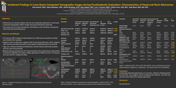 Thumbnail for Incidental Findings in Cone Beam Computed Tomography Images during Prosthodontic Evaluation: Characteristics of Head and Neck Atheromas