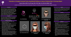Thumbnail for Fabrication of a Surgical Facemask Frame using Bellus3D Software to Improve Peripheral Seal: A Technique Report