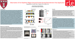 Thumbnail for Observation of ion depletion region on the enamel during electrokinetic flow application.