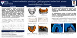 Thumbnail for Computer-Aided-Designed Custom Tray for Fixed Prosthodontics: A novel and simple technique