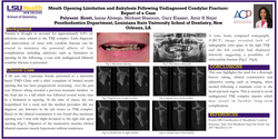 Thumbnail for Mouth Opening Limitation and Ankylosis Following Undiagnosed Condylar Fracture: Report of a Case 