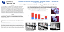 Thumbnail for Outcome of Adjacent Teeth Next to Restored Implants: A Retrospective Radiographic Analysis
