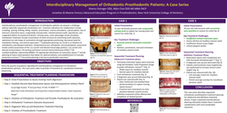 Thumbnail for Interdisciplinary Management of Orthodontic-Prosthodontic Patients: A Case Series