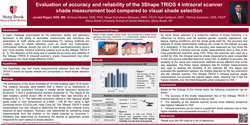 Thumbnail for Evaluation of accuracy and reliability of the 3Shape Trios 4 intraoral scanner shade measurement tool compared to visual shade selection 