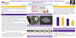 Thumbnail for The Effect of Multiple Heat Treatment Cycles on the Translucency of a Nano- Lithium Disilicate CAD/CAM Material