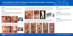 Thumbnail for Pinned-amalgam Foundation by Utilizing a Provisional Shell as a Matrix: Case Report
