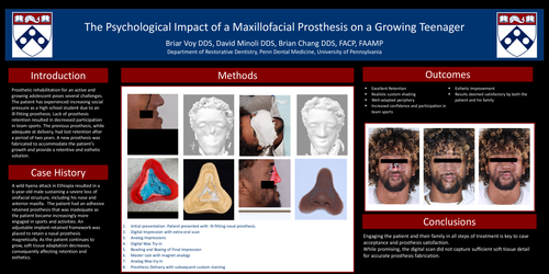 Preview of The Psychological Impact of a Maxillofacial Prosthesis on a Growing Teenager