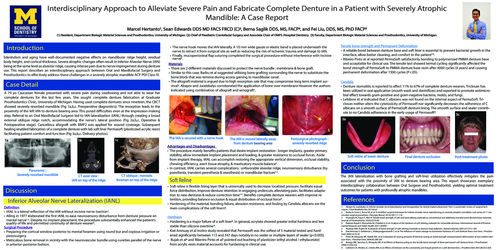 Preview of Interdisciplinary Approach to Alleviate Severe Pain and Fabricate Complete Denture in a Patient with Severely Atrophic Mandible: A Case Report