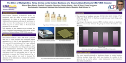 Thumbnail for The Effect of Multiple Translucency Heat-Treatment Cycles on the Mechanical and Optical Properties of a New Lithium Disilicate CAD/CAM Material.