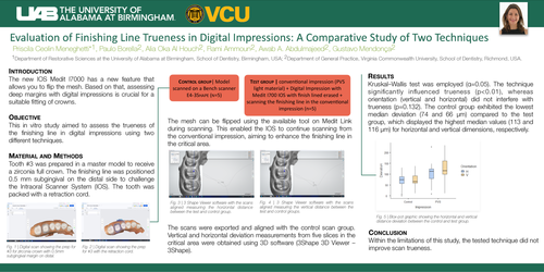 Preview of Evaluation of Finishing Line Trueness in Digital Impressions: A Comparative Study of Two Techniques