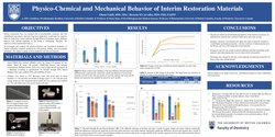 Preview of Physico-Chemical and Mechanical Behavior of Interim Restoration Materials