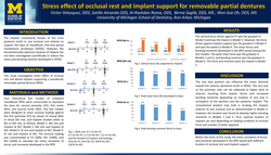 Thumbnail for Stress effect of occlusal rest and implant support for removable partial denture