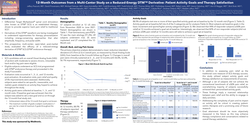 Thumbnail for 12-MONTH OUTCOMES FROM A MULTI-CENTER STUDY ON A REDUCED-ENERGY DTM™ DERIVATIVE: PATIENT ACTIVITY GOALS AND THERAPY SATISFACTION