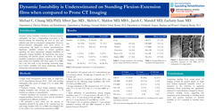 Preview of DYNAMIC INSTABILITY IS UNDERESTIMATED ON STANDING FLEXION-EXTENSION FILMS WHEN COMPARED TO PRONE CT IMAGING