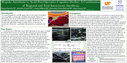 Preview of BESPOKE ANESTHESIA TO AVOID POSTOPERATIVE COGNITIVE DECLINE: A COMBINATION OF REGIONAL AND TOTAL INTRAVENOUS ANESTHESIA