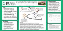 Thumbnail for DEMONSTRATED FEASIBILITY OF INTRATHECAL DRUG DELIVERY FOR CHRONIC PAIN IN A PATIENT WITH MORVAN’S SYNDROME