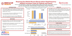 Thumbnail for REQUIRING DUAL MEDIAL BRANCH BLOCKS BEFORE RADIOFREQUENCY ABLATION INCREASES COSTS FOR PATIENTS AND PAYORS