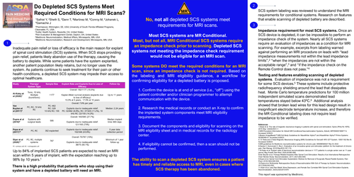 Preview of DO DEPLETED SCS SYSTEMS MEET REQUIRED CONDITIONS FOR MRI SCANS?