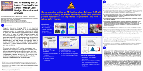 Preview of MRI RF HEATING OF SCS LEADS: ENSURING PATIENT SAFETY THROUGH LEAD DESIGN, SIMULATION AND ANALYSIS