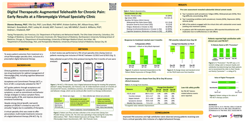 Preview of DIGITAL THERAPEUTIC AUGMENTED TELEHEALTH FOR CHRONIC PAIN: EARLY RESULTS AT A FIBROMYALGIA VIRTUAL SPECIALTY CLINIC