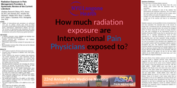 Thumbnail for RADIATION EXPOSURE IN PAIN MANAGEMENT PROVIDERS: A SYSTEMATIC REVIEW OF THE CURRENT LITERATURE