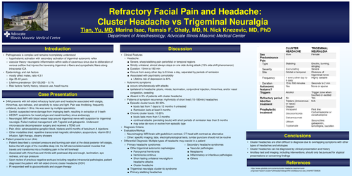Preview of A CASE OF REFRACTORY FACIAL PAIN AND HEADACHE: CLUSTER HEADACHE VERSUS TRIGEMINAL NEURALGIA