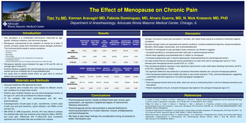 Preview of THE EFFECT OF MENOPAUSE ON CHRONIC PAIN