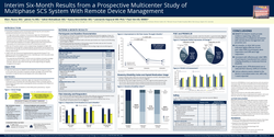 Thumbnail for INTERIM SIX-MONTH RESULTS FROM A PROSPECTIVE MULTICENTER STUDY OF MULTIPHASE SCS  SYSTEM WITH REMOTE DEVICE MANAGEMENT