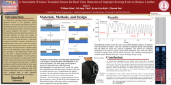 Thumbnail for A STRETCHABLE WIRELESS WEARABLE SENSOR FOR REAL-TIME DETECTION OF IMPROPER ROWING FORM TO REDUCE LUMBAR INJURY