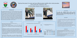 Thumbnail for STAND UP FROM PRONE! AN EASIER AND MORE EFFICIENT PATIENT MOBILITY AFTER A BACK PROCEDURE.