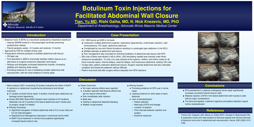 Preview of BOTULINUM TOXIN INJECTION FOR FACILITATED ABDOMINAL WALL CLOSURE