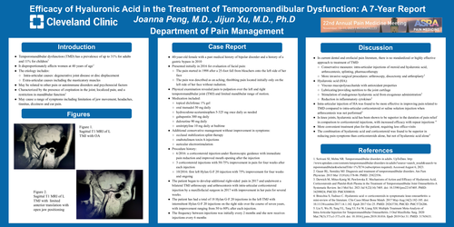Preview of EFFICACY OF HYALURONIC ACID IN THE TREATMENT OF TEMPOROMANDIBULAR DYSFUNCTION