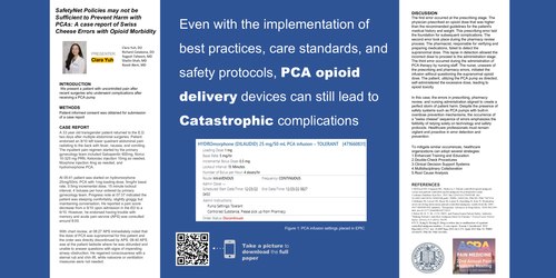 Preview of SAFETYNET POLICIES MAY NOT BE SUFFICIENT TO PREVENT HARM WITH PCAS: A CASE REPORT OF SWISS CHEESE ERRORS WITH OPIOID MORBIDITY