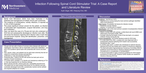 Preview of INFECTION FOLLOWING SPINAL CORD STIMULATOR TRIAL: A CASE REPORT AND LITERATURE REVIEW