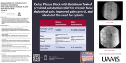 Thumbnail for MANAGEMENT OF CHRONIC POST-SURGICAL ABDOMINAL PAIN USING CELIAC PLEXUS BLOCK WITH BOTULINUM TOXIN A