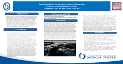 Thumbnail for UTILITY OF REGIONAL ANESTHESIA IN CHRONIC PAIN MANAGEMENT
